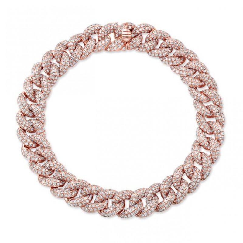 Bracelet PAVE CHAINS 12mm silver 925 KOJEWELRY™ 20001/18 Bracelet PAVE CHAINS 12mm silver 925 KOJEWELRY™ 20001/18