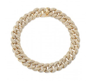 Bracelet PAVE CHAINS 12mm silver 925 KOJEWELRY™ 20001/18 Bracelet PAVE CHAINS 12mm silver 925 KOJEWELRY™ 20001/18