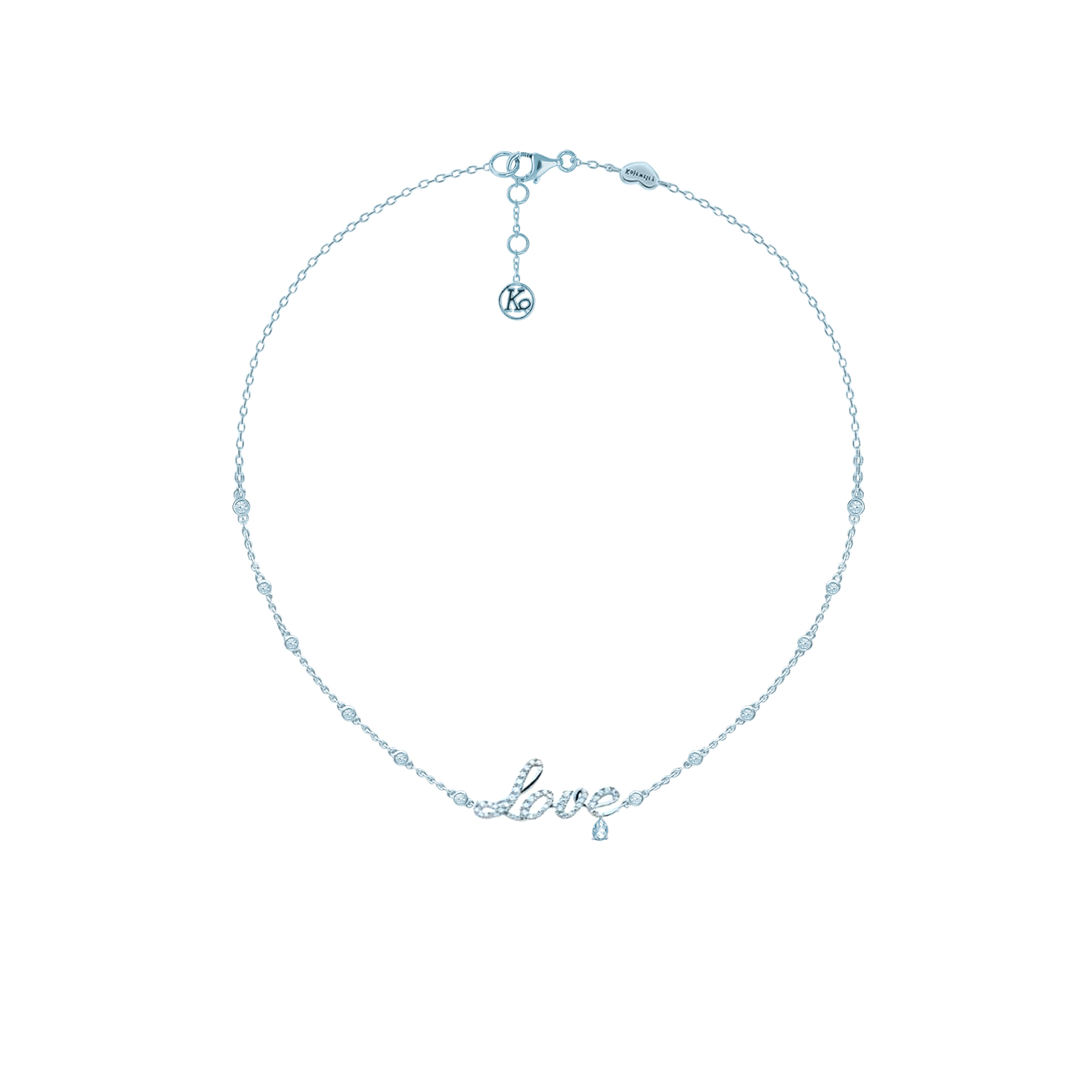 Necklace Love silver 925 KOJEWELRY 20300